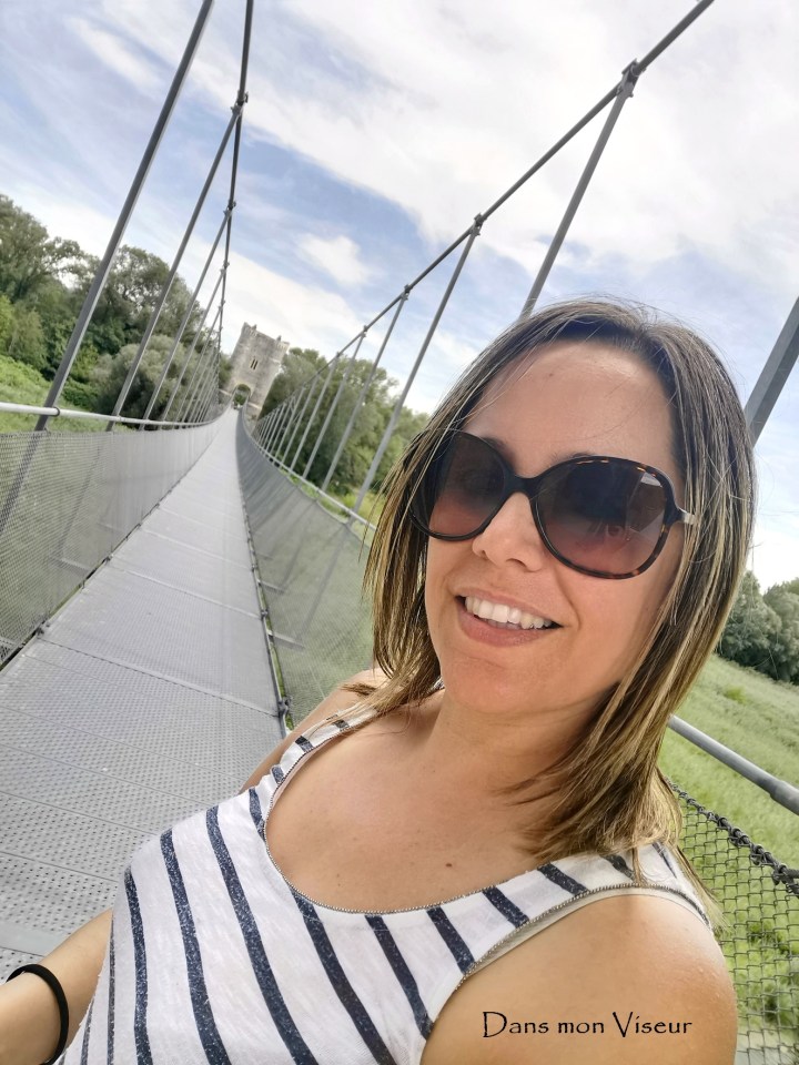 La passerelle Himalayenne et&nbsp;Rochemaure.